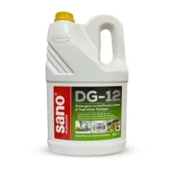 SANO PROFESSIONAL DG-12(DETERGENT DE VASE PROFESIONAL) 4L, 6BUC/BAX