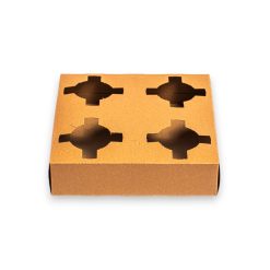 SUPORT CARTON 4 CUPE – NATUR –
