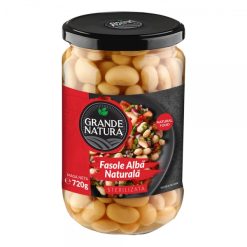 GRANDE NATURA FASOLE ALBA NATURALA 720GR, 9BUC/BAX