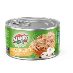 MANDY PATE VEGETAL CU CIUPERCI 120G, 6BUC/SET