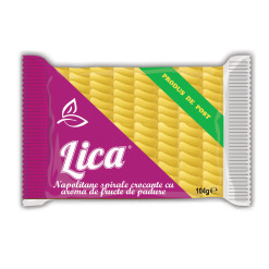 LICA-NAPOLITANE SPIRALE CU AROMA DE FRUCTE DE PADURE 104G, 18BUC/CUT