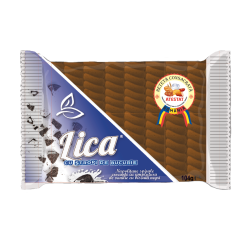 LICA-NAPOLITANE SPIRALE CU AROMA DE VANILIE SI BISCUITI NEGRI 104G, 18BUC/CUT