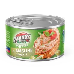 MANDY PATE VEGETAL CU MASLINE 120G, 6BUC/SET